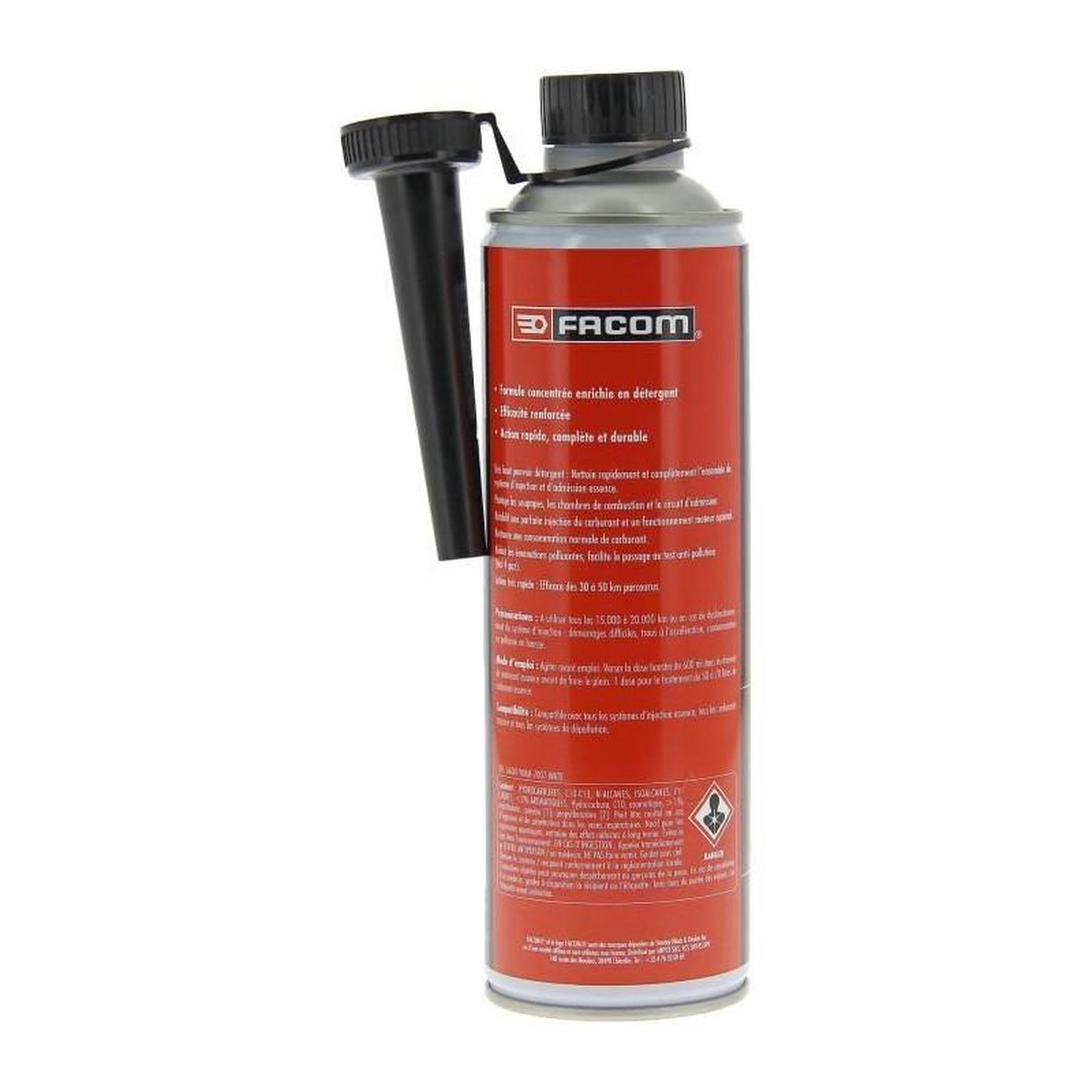 Voir la diapositive 2 : FACOM Nettoyant injecteurs - FACOM - Pro+ - Essence - 600ml