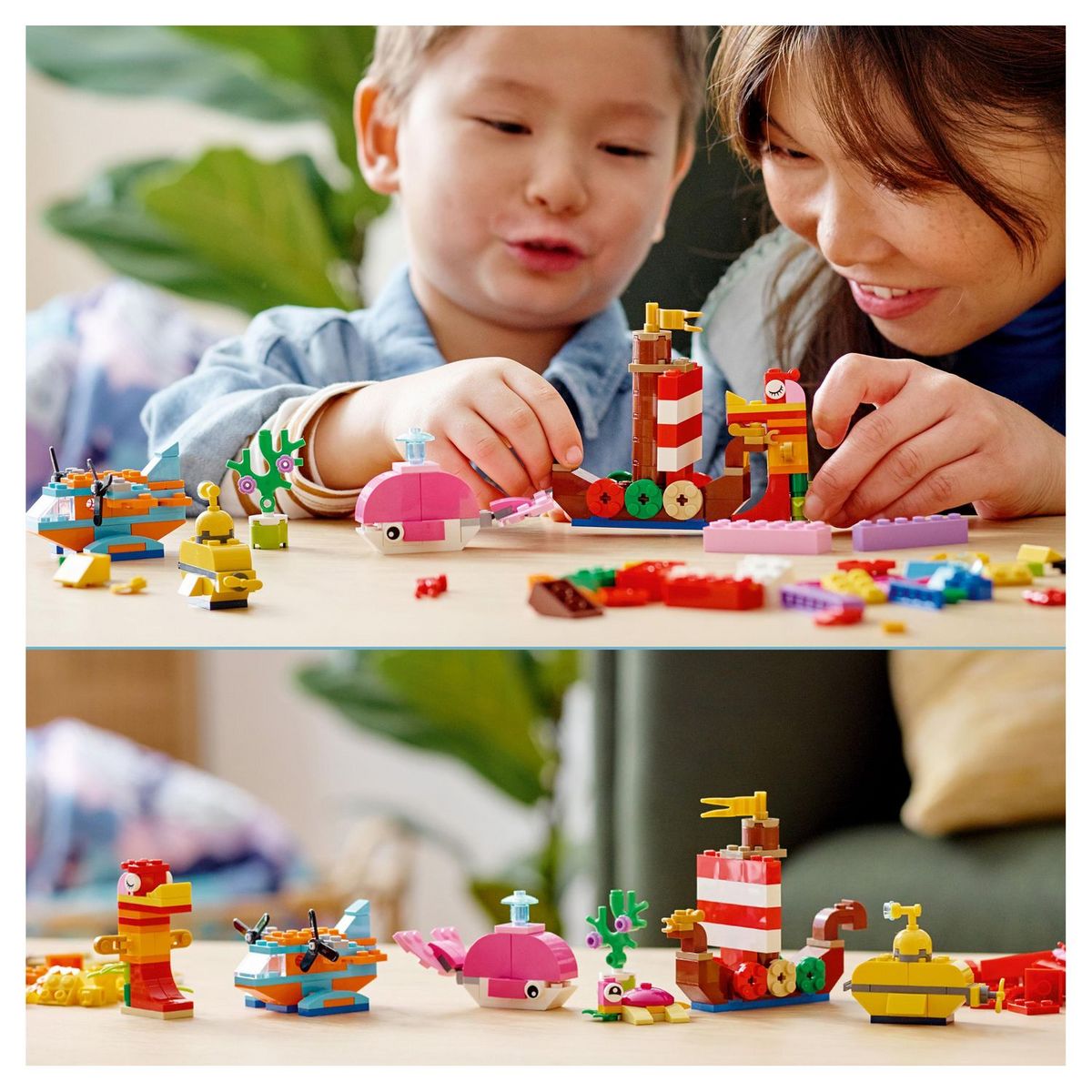 LEGO Classic 11018 - Jeux Créatifs Dans L&rsquo;Océan