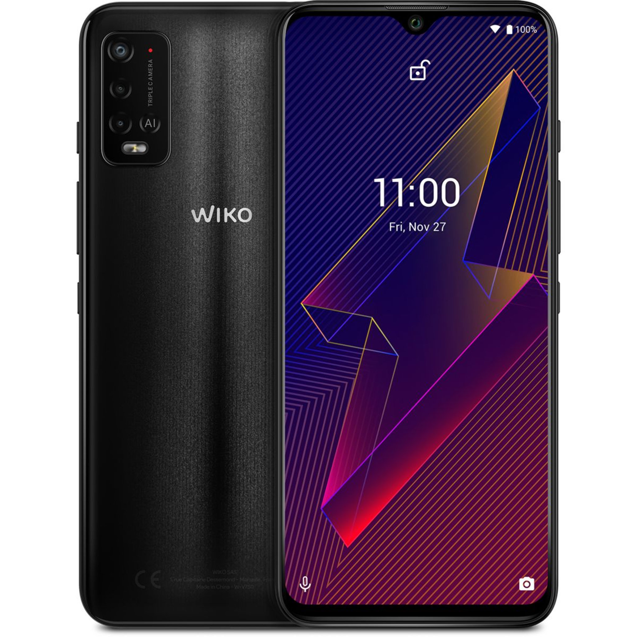 Voir la diapositive 1 : WIKO Smartphone Power U20 Gris