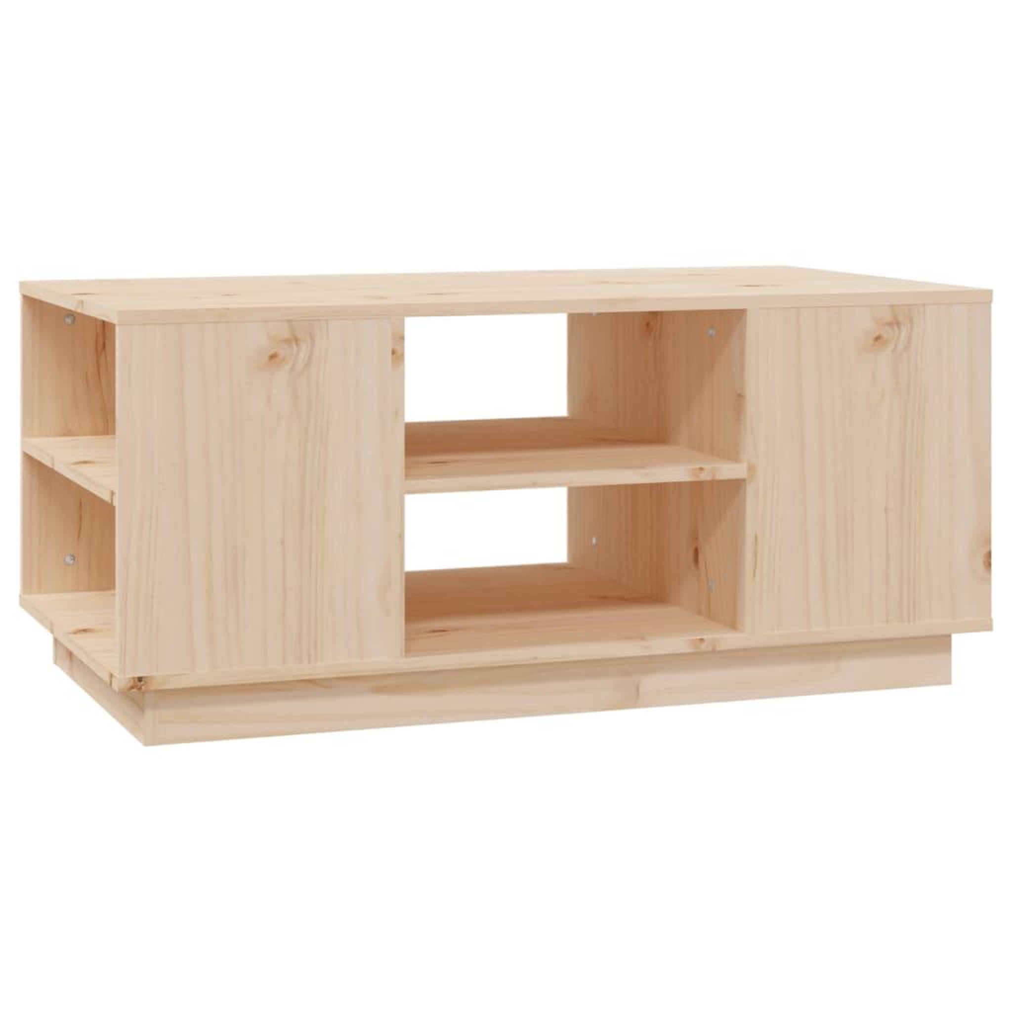 Voir la diapositive 2 : VIDAXL Table basse 90x49x40,5 cm Bois massif de pin