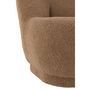 Voir la diapositive 6 : Paris Prix Fauteuil Design Bouclette  Teddy  88cm Marron