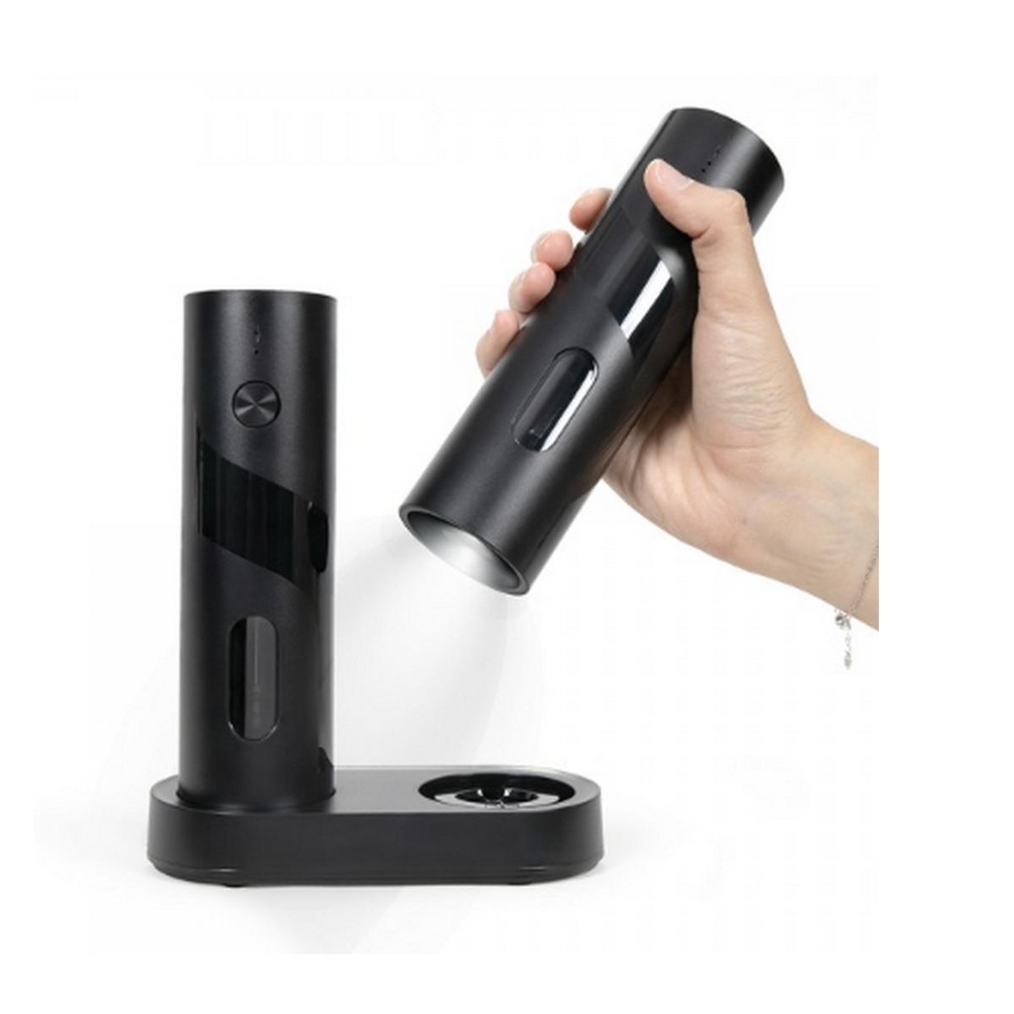 Voir la diapositive 2 : LIVOO Set salière et poivrière électriques - men439n