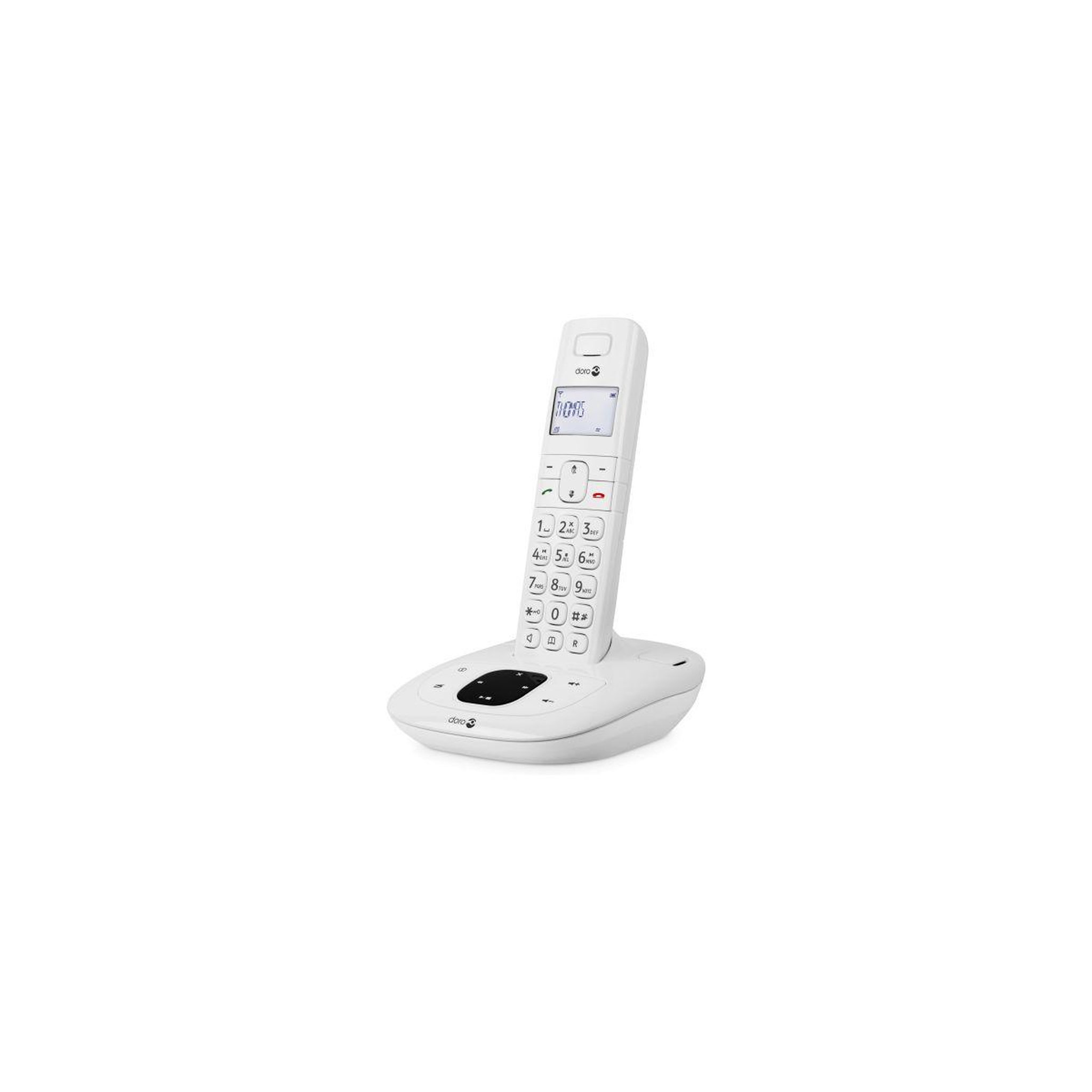 Voir la diapositive 3 : Doro Téléphone sans fil Comfort 1015 Blanc