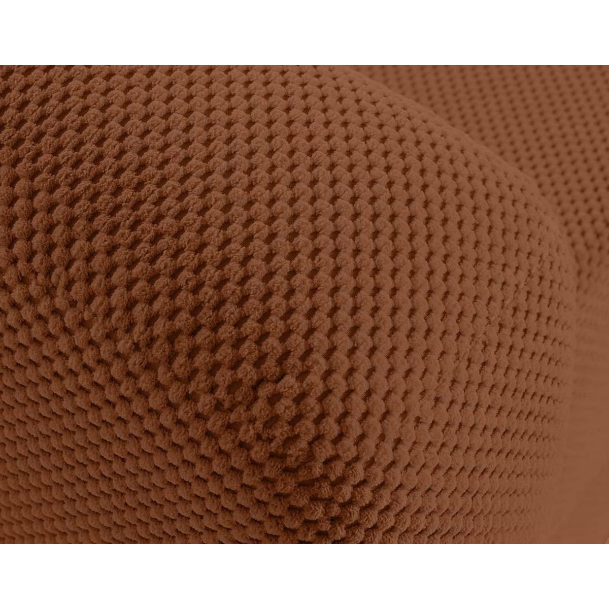 BEST MOBILIER Nuvia - canapé convertible déplimousse 3 places en velours texturé