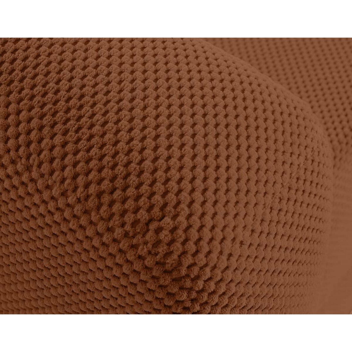 BEST MOBILIER Nuvia - canapé convertible déplimousse 3 places en velours texturé