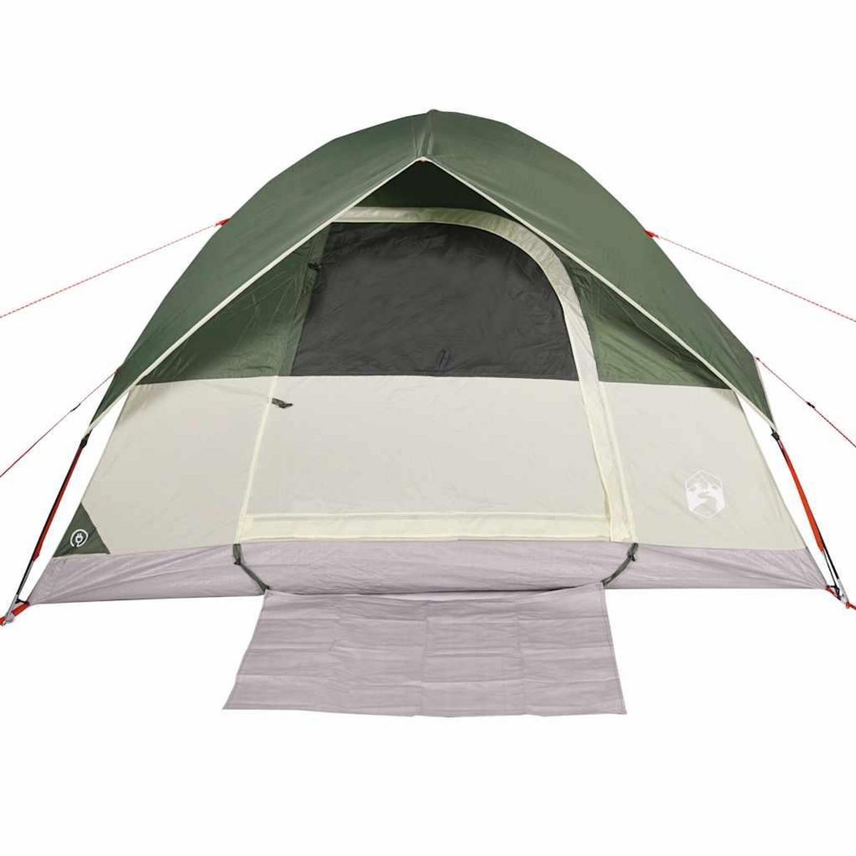 VIDAXL Tente familiale a dome 6 personnes vert impermeable