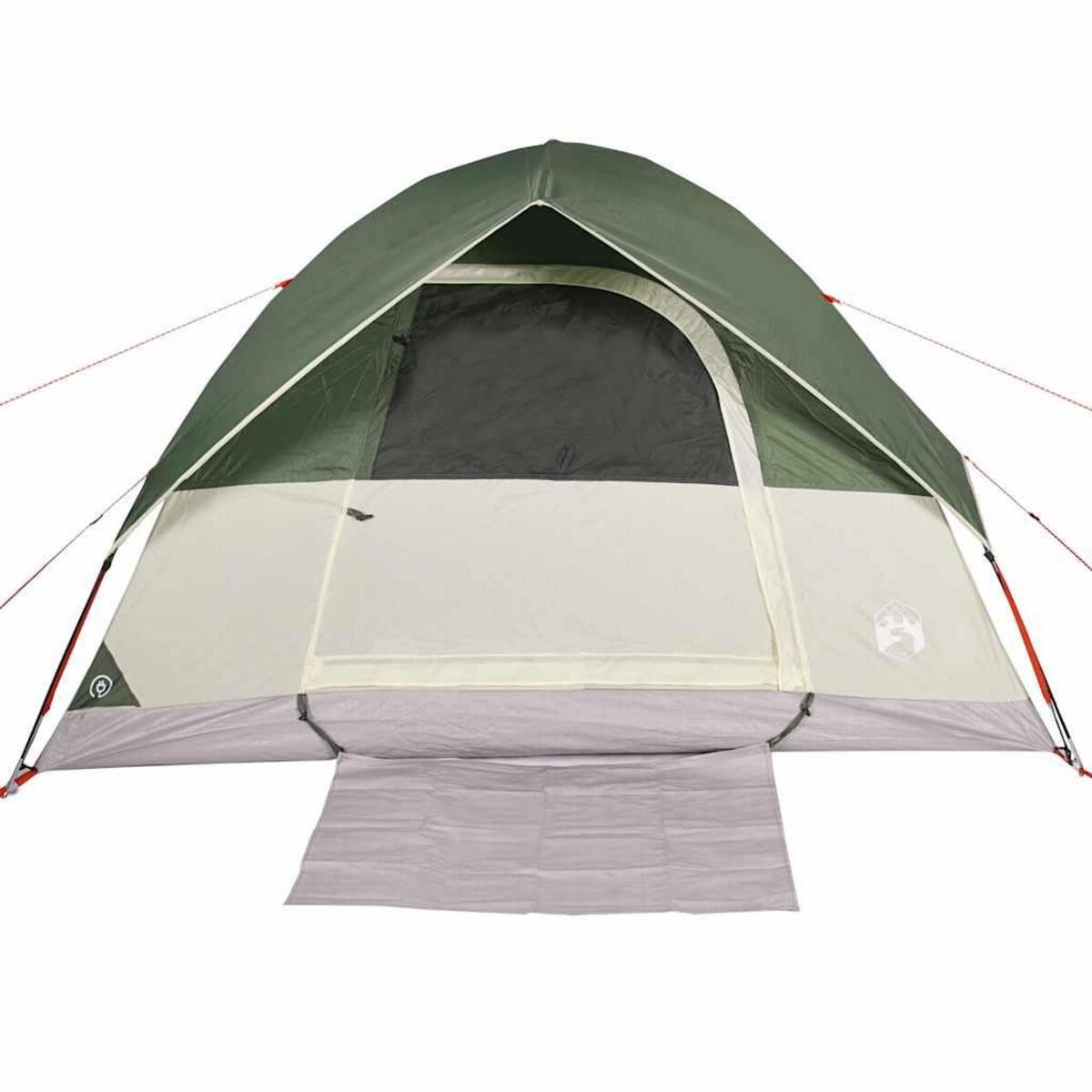 VIDAXL Tente familiale a dome 6 personnes vert impermeable