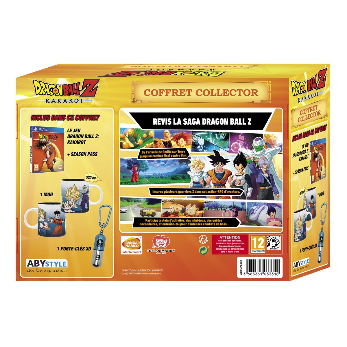 Dragon Ball Z: Kakarot PS4 Coffret Collector Exclusivité Auchan