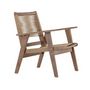 Voir la diapositive 2 : Paris Prix Fauteuil de Jardin en Bois  Peter  88cm Marron