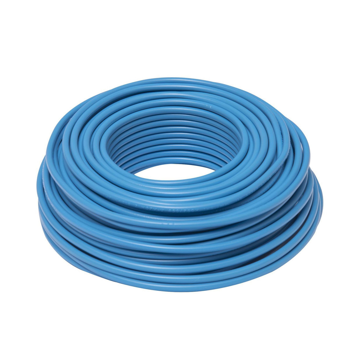 ZENITECH Câble électrique HO7V-U 2,5mm2 Bleu - 25m