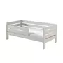 Vipack Lit 70x140 sommier inclus Ted - Blanc