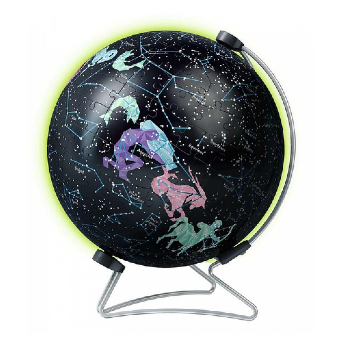 RAVENSBURGER Puzzle 3D 180 pièce(s) Globe phosphorescent