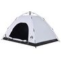 Voir la diapositive 4 : VIDAXL Tente de camping 4 personnes tissu occultant libération rapide
