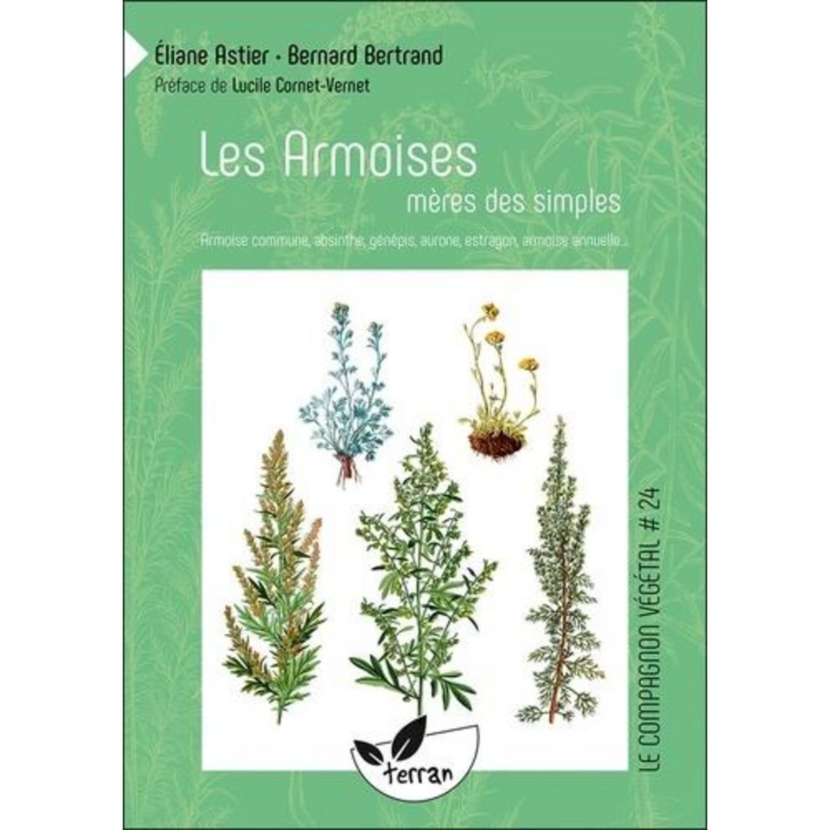 LES ARMOISES, MERES DES SIMPLES. ARMOISE COMMUNE, ABSINTHE, GENEPIS, AURONE, ESTRAGON, ARMOISE ANNUELLE..., Bertrand Bernard