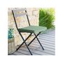 Voir la diapositive 5 : HESPERIDE Galette de chaise de jardin Olive - 40 x 40 cm - Hespéride
