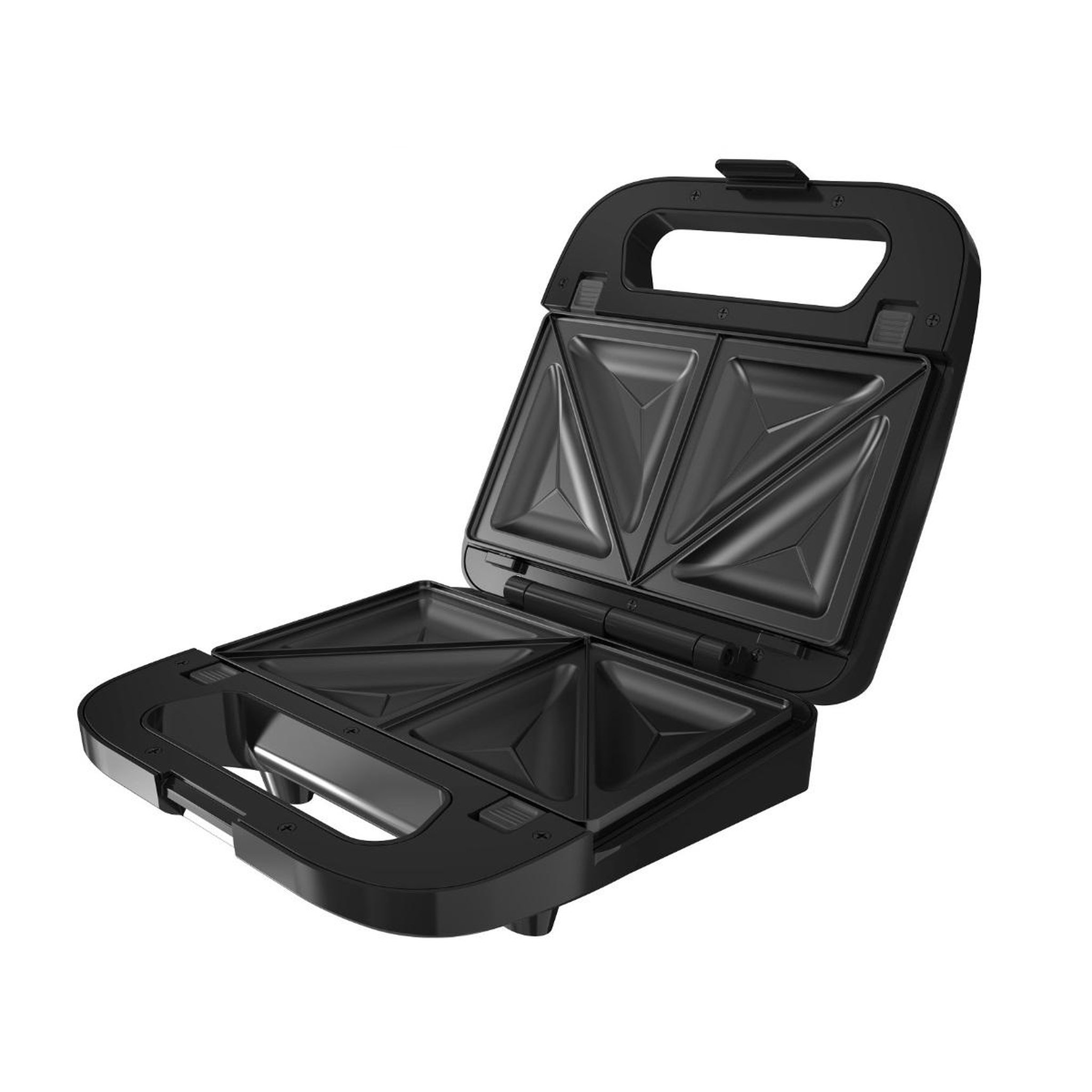 Voir la diapositive 2 : Black et Decker Croque-gaufre-grill 750w gris - BXSA754E