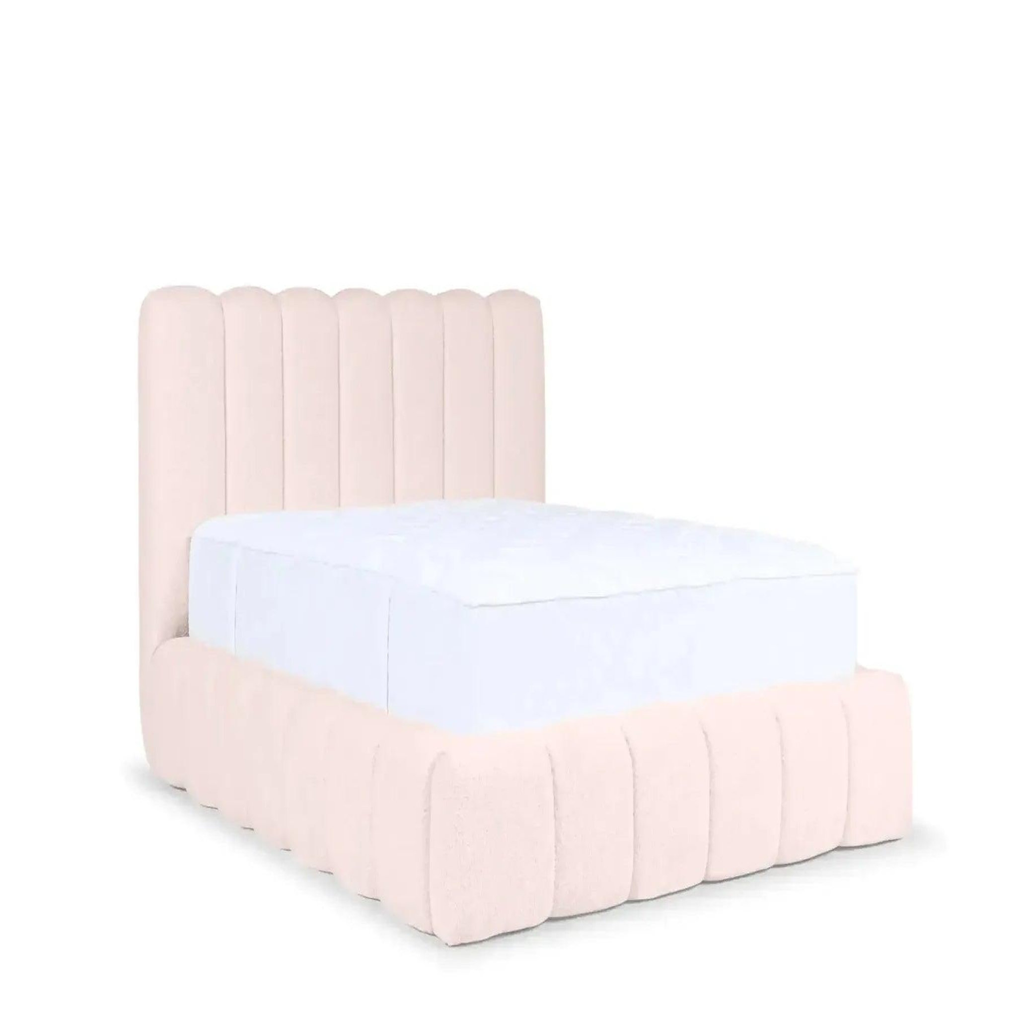 Voir la diapositive 1 : CASANOVA PARIS Garance - lit coffre tissu chenille