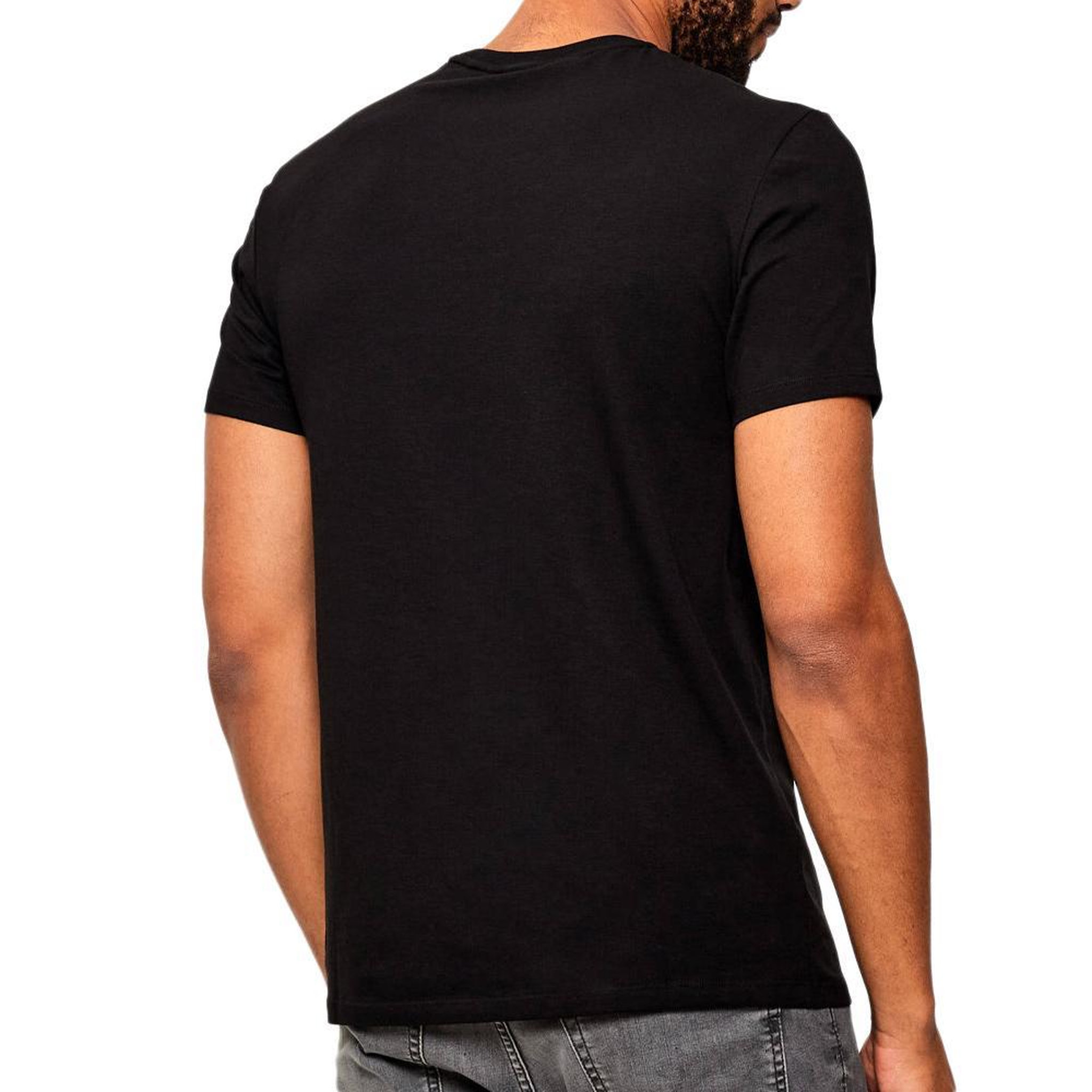 Voir la diapositive 2 : CALVIN KLEIN JEANS T-Shirt Noir Homme Calvin Klein Jeans LV04LC240G