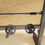 Voir la diapositive 4 : HOMCOM Disques de musculation - lot de 2 disques - total 10 Kg - dia. intérieur 50 mm - métal PVC noir