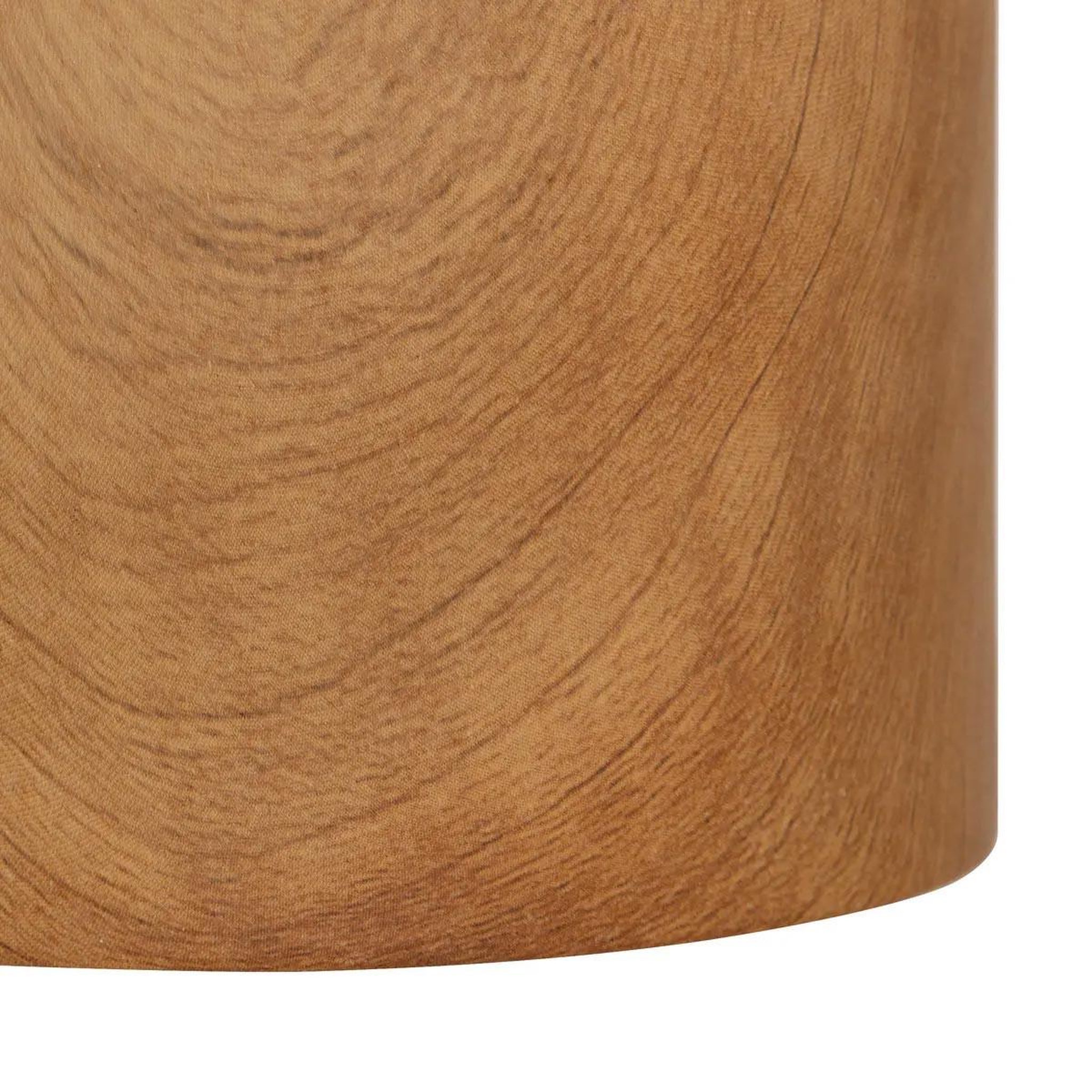 Voir la diapositive 4 : ATMOSPHERA Lot de 2 cache-pots effet bois  soa  14cm naturel