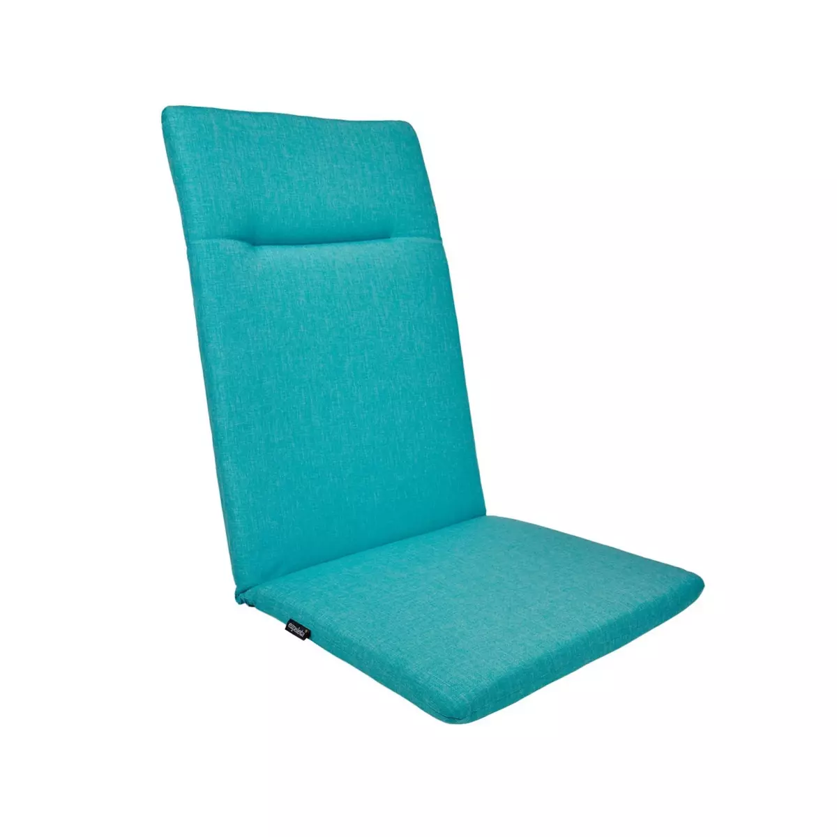 Coussin pour fauteuil de jardin multi-positions turquoise