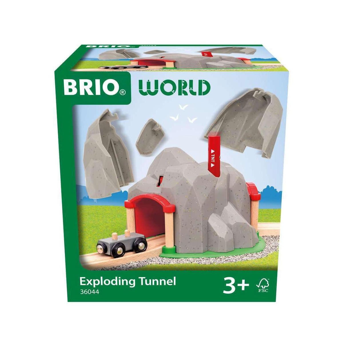 Brio World - 36044 Tunnel Dynamite Accessoires pour Circuit de Train
