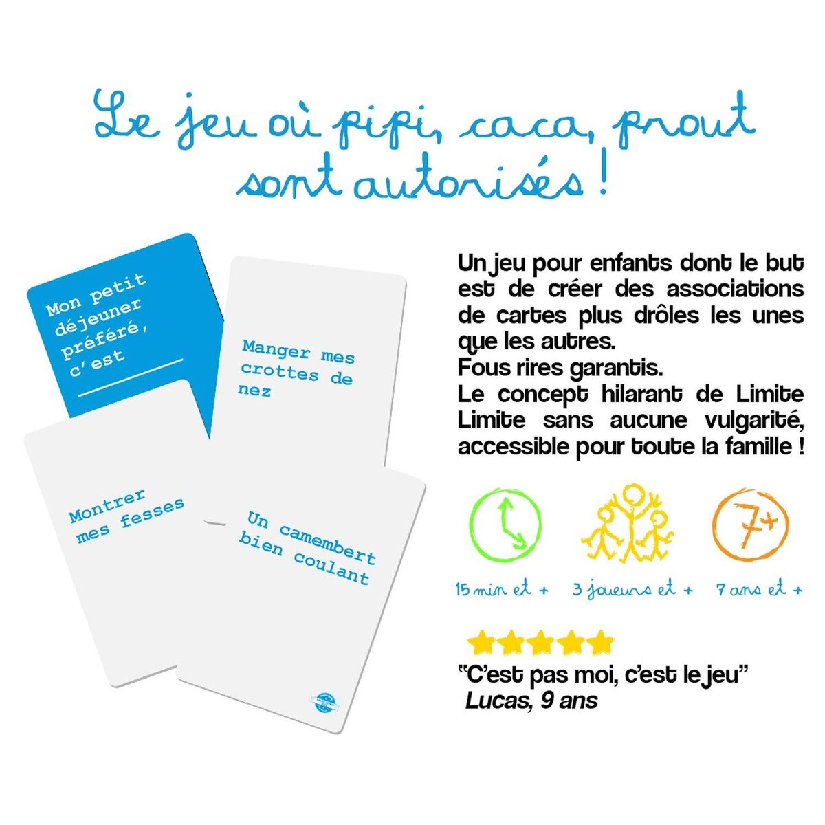 ASMODEE Jeu Limite Limite Kids