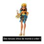  Monster High - Casiers Secrets de Secrets Cleo de Nile Look Irisé - Poupée - MONSTER HIGH - HNF76 - POUPEE MANNEQUIN MONSTER
