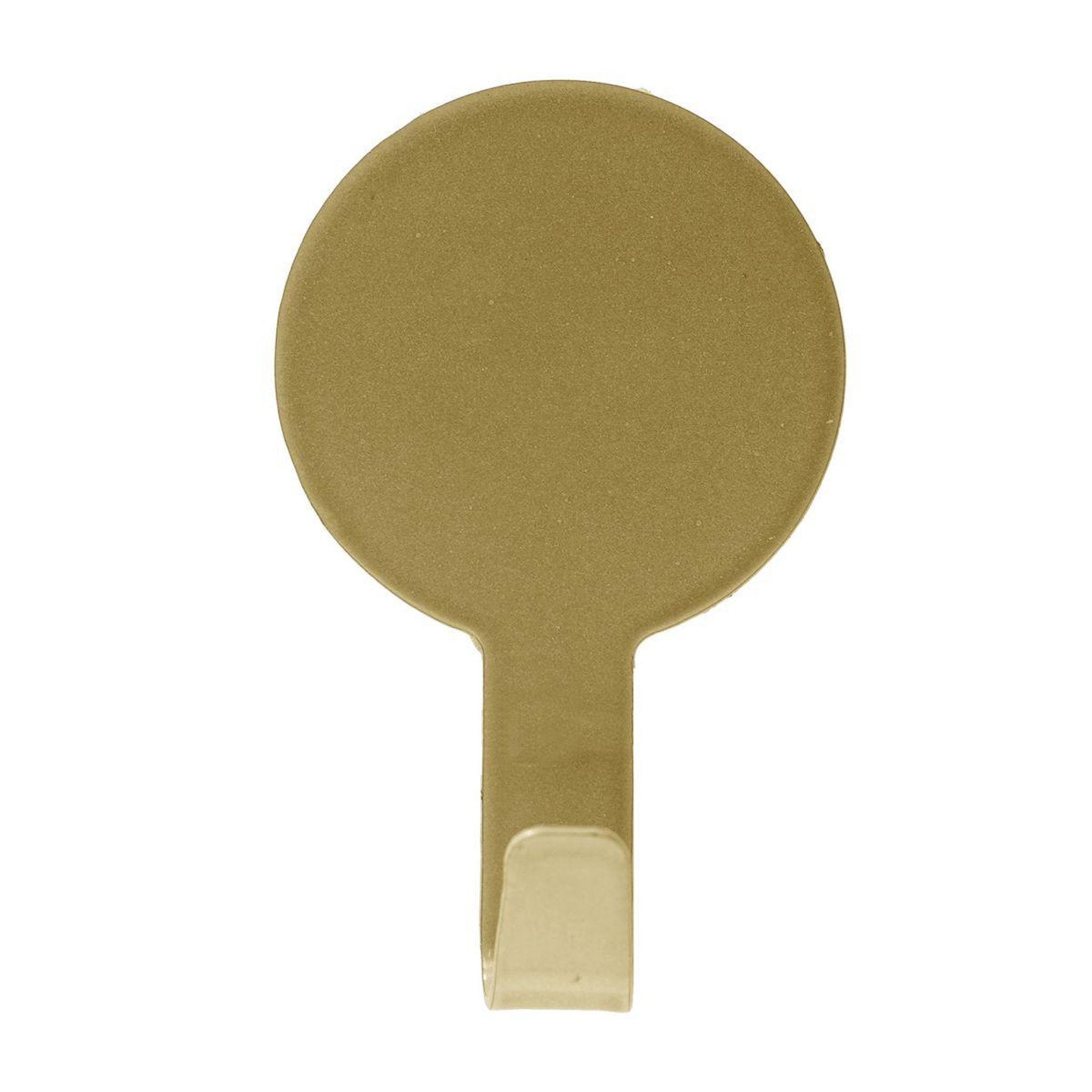 Voir la diapositive 2 : Douceur d'Intérieur Lot de 2 crochets adhésifs  fixeo  7cm or