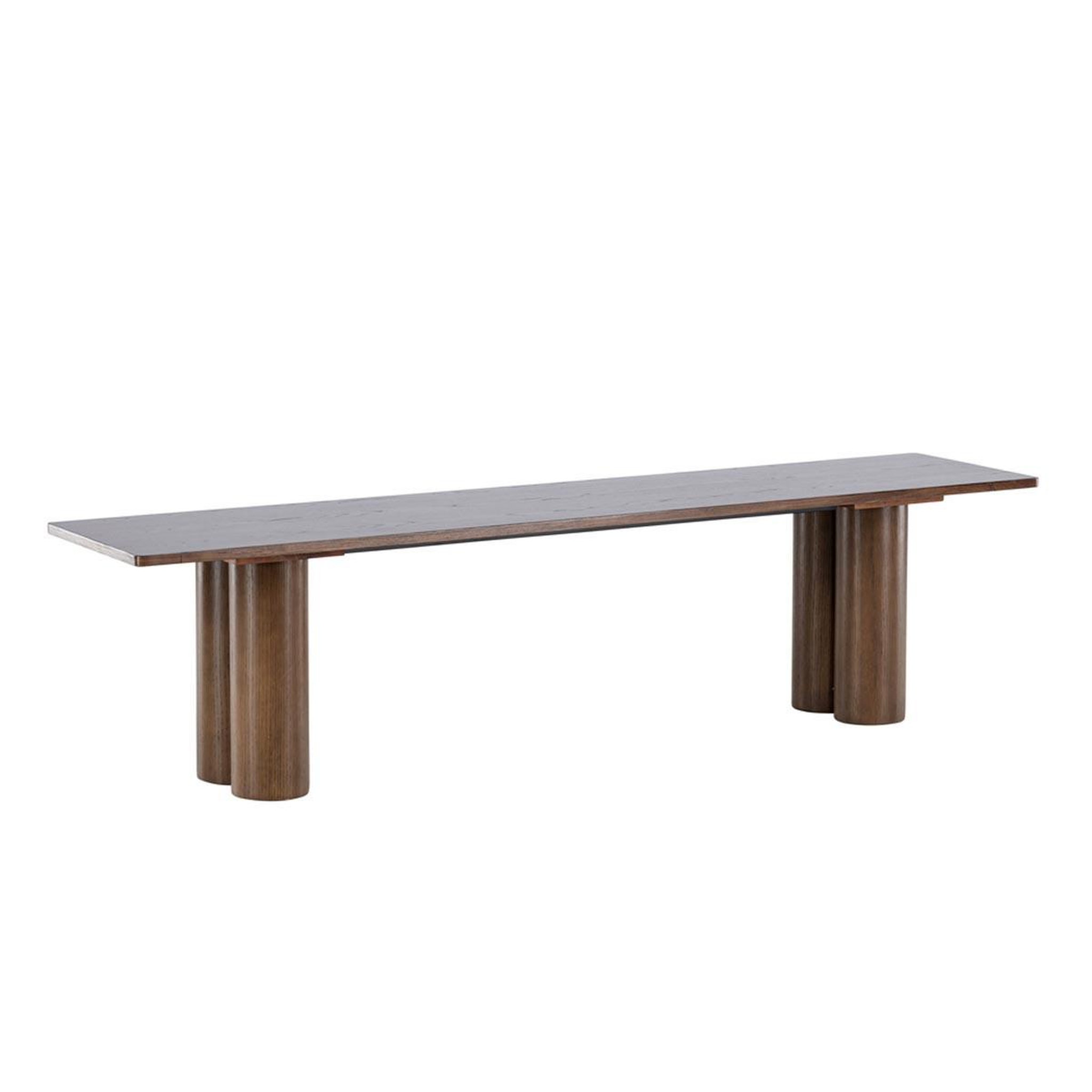 Paris Prix Banc design  olivia  180cm moka