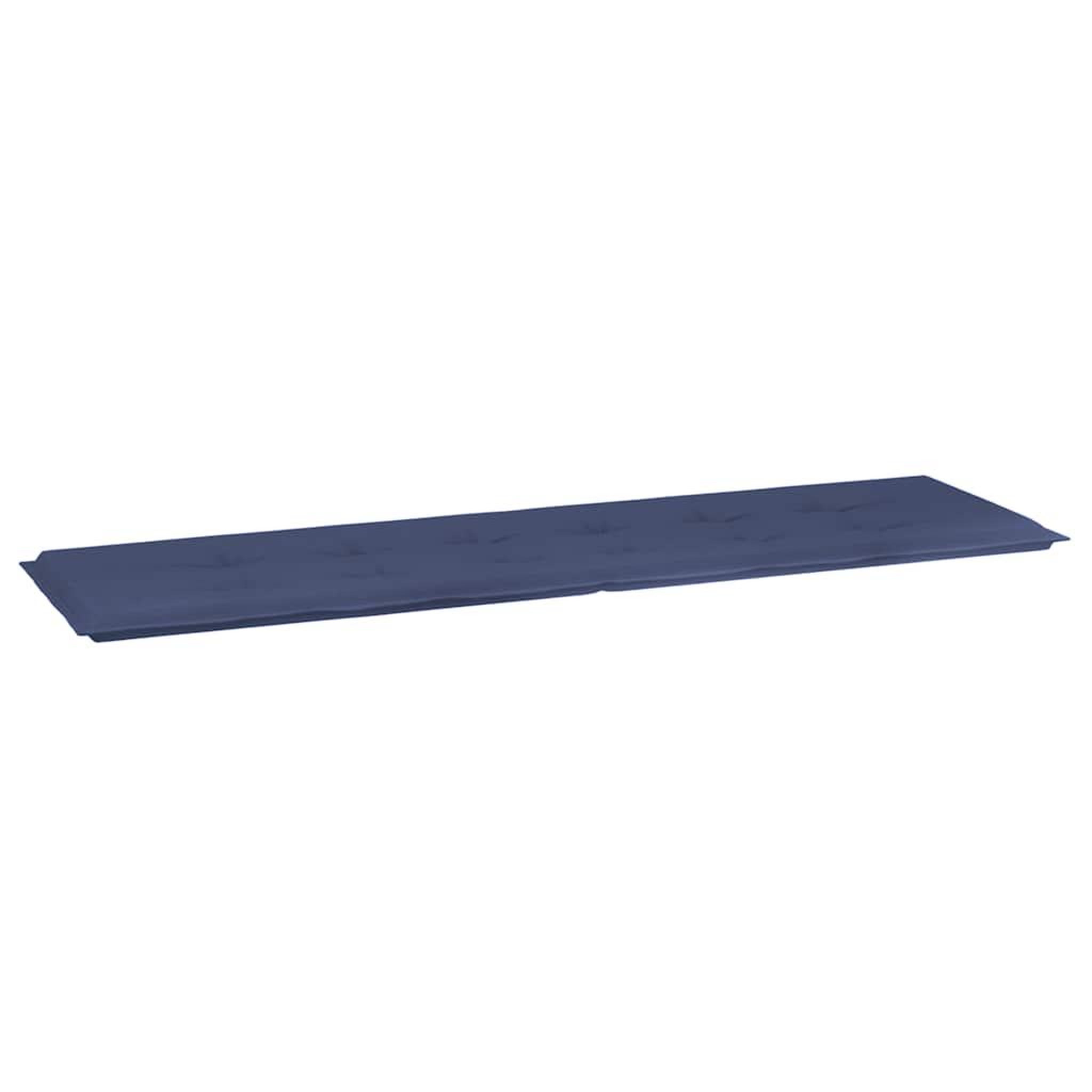 Voir la diapositive 2 : VIDAXL Coussin de banc de jardin bleu marine 180x50x3 cm tissu oxford