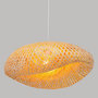 Voir la diapositive 2 : ATMOSPHERA Lampe Suspension en Bambou  Beddy  36cm Naturel