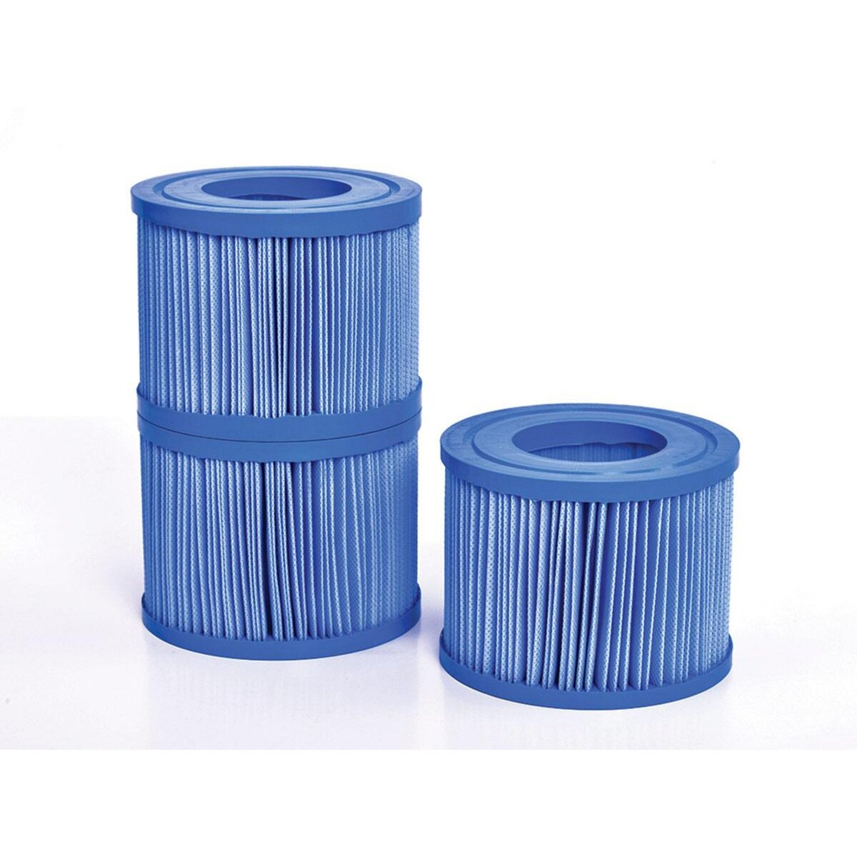 Netspa Lot de 3 cartouches de filtration antibactériennes pour spa semi-rigide Vita Premium - Netspa