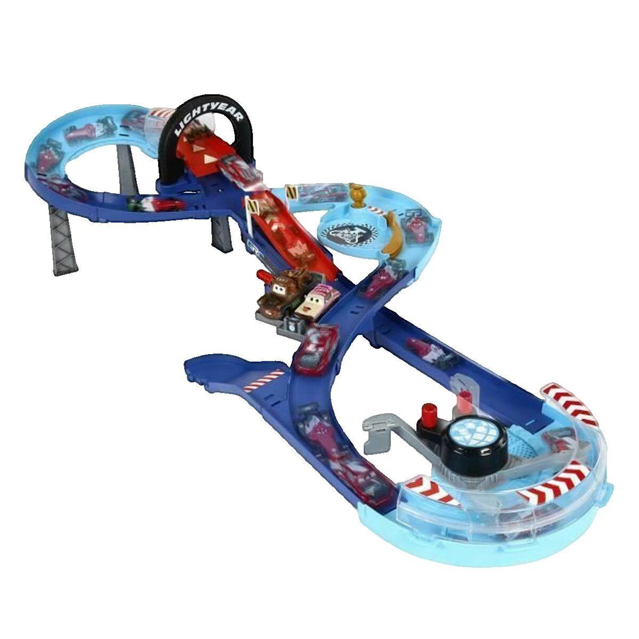 Voir la diapositive 2 : MATTEL Circuit de saut Mattel multicolore