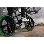  BMX freestyle 20'' Crusher noir-vert
