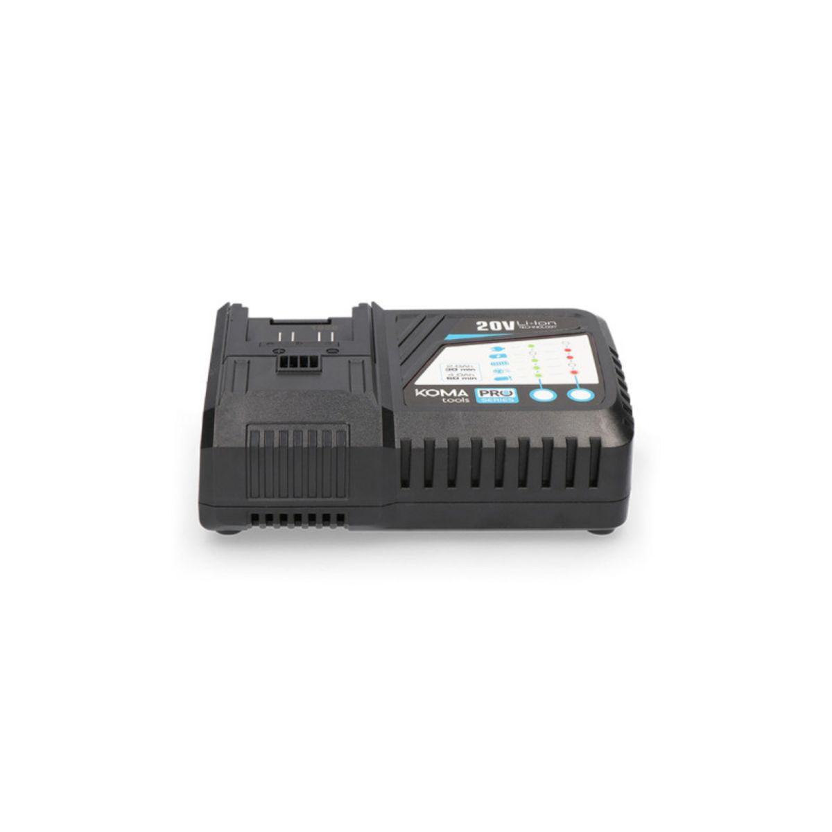  Chargeur KOMA 125W - pour batteries 08770 2Ah et 08771 4Ah - 08773