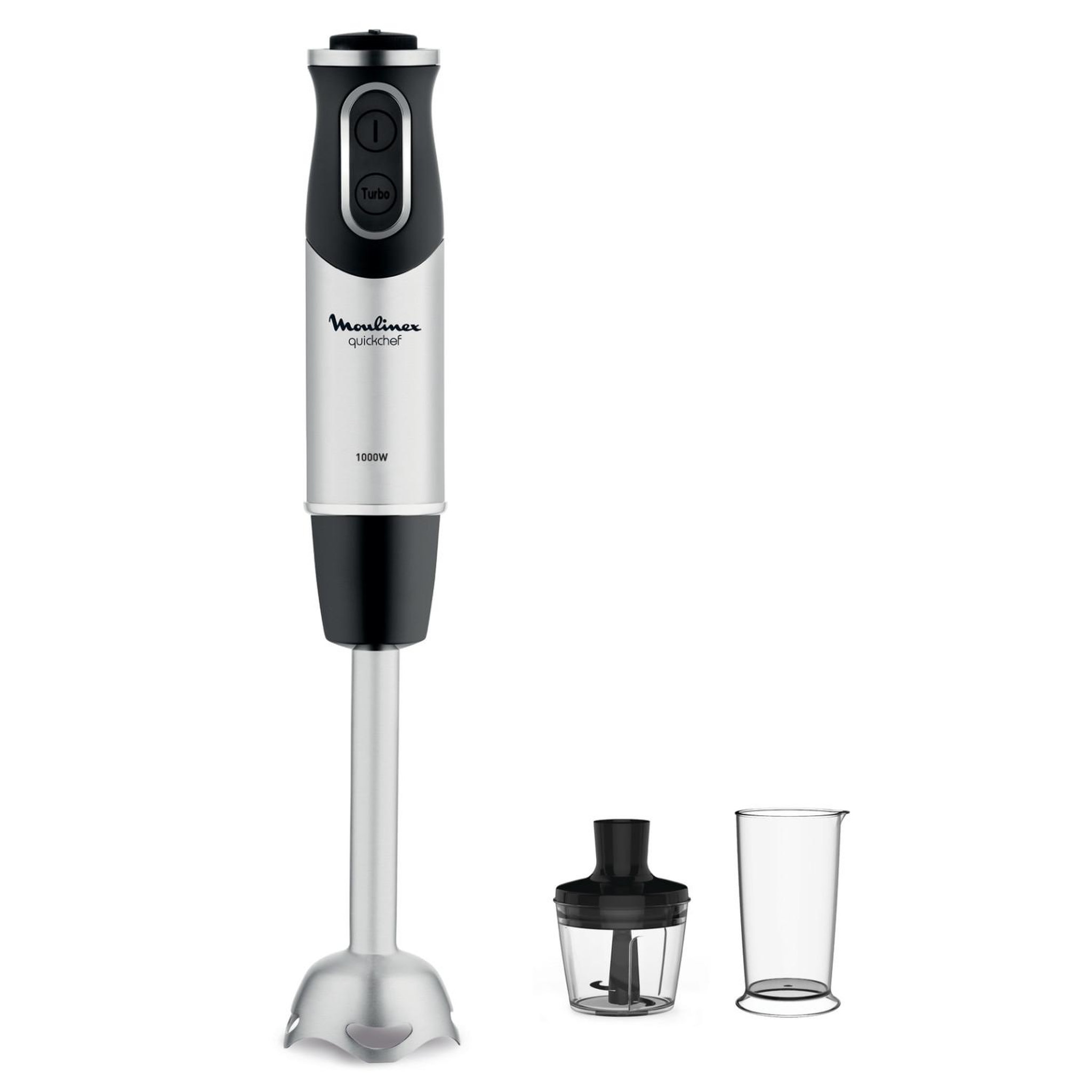 Voir la diapositive 2 : MOULINEX Mixeur plongeant Moulinex DD6578 puissance 1000 W noir