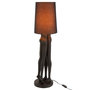Voir la diapositive 2 : Paris Prix Lampadaire Design  Couple  89cm Noir