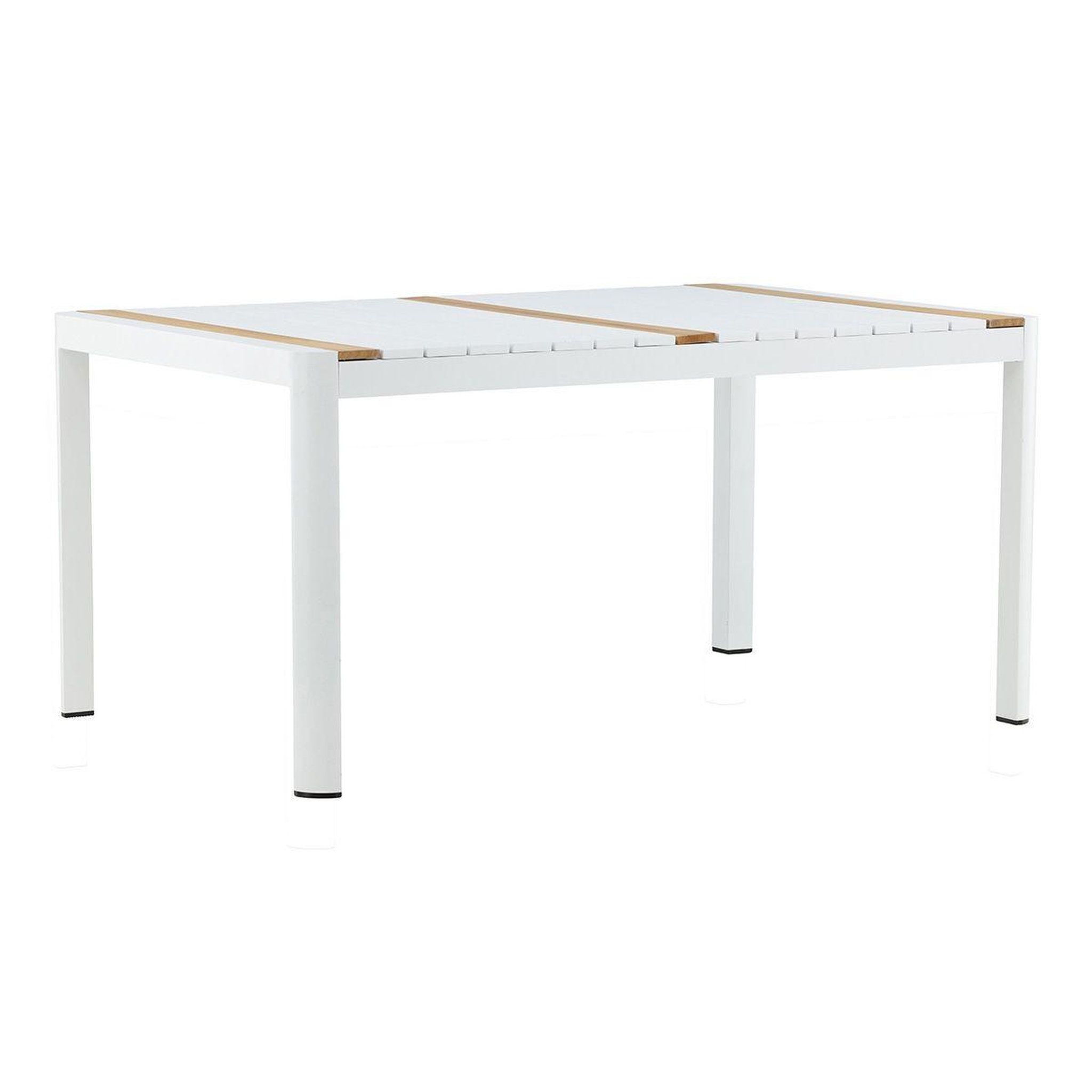 Paris Prix Table de jardin en teck  togo  150cm blanc