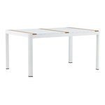 Paris Prix Table de Jardin en Teck  Togo  150cm Blanc