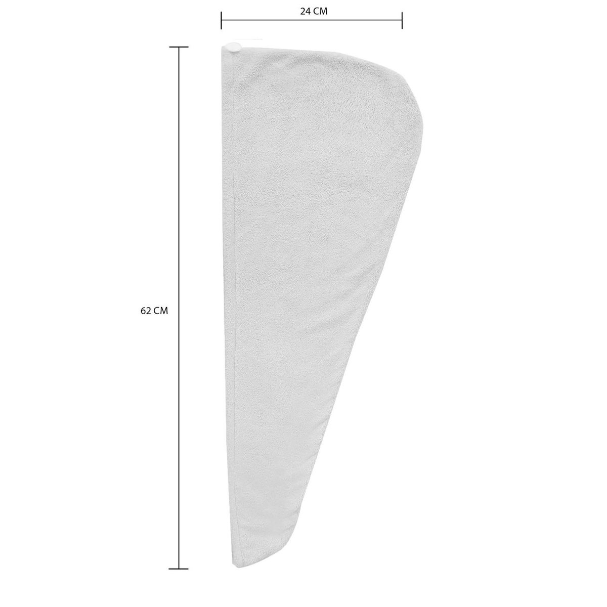 SOLEIL D'OCRE Serviette de bain pour la tête en coton 24x62 cm LAGUNE, par Soleil d'Ocre