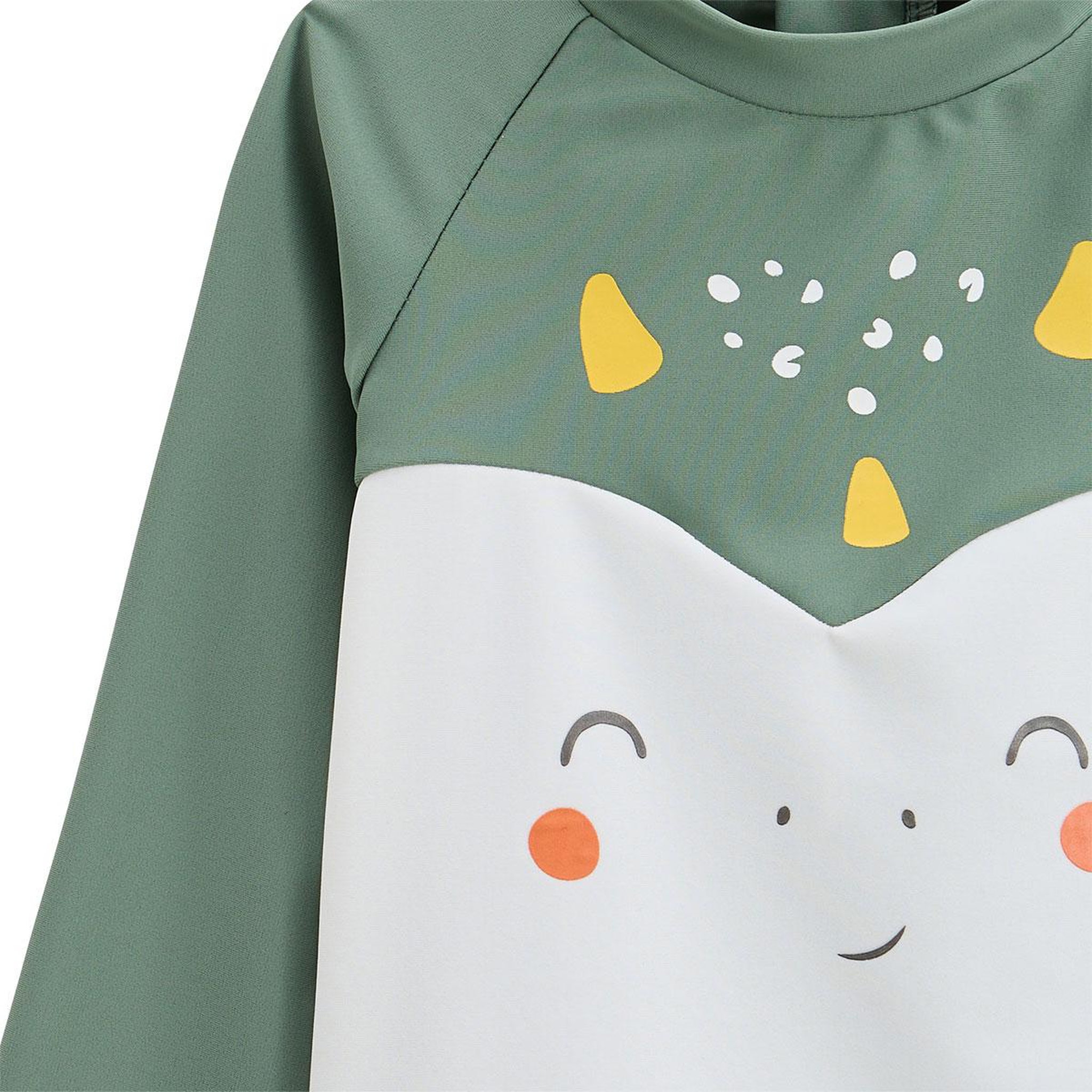 Voir la diapositive 2 : Petit Béguin Maillot de bain bébé 2 pièces t-shirt de protection uv et boxer hello dino