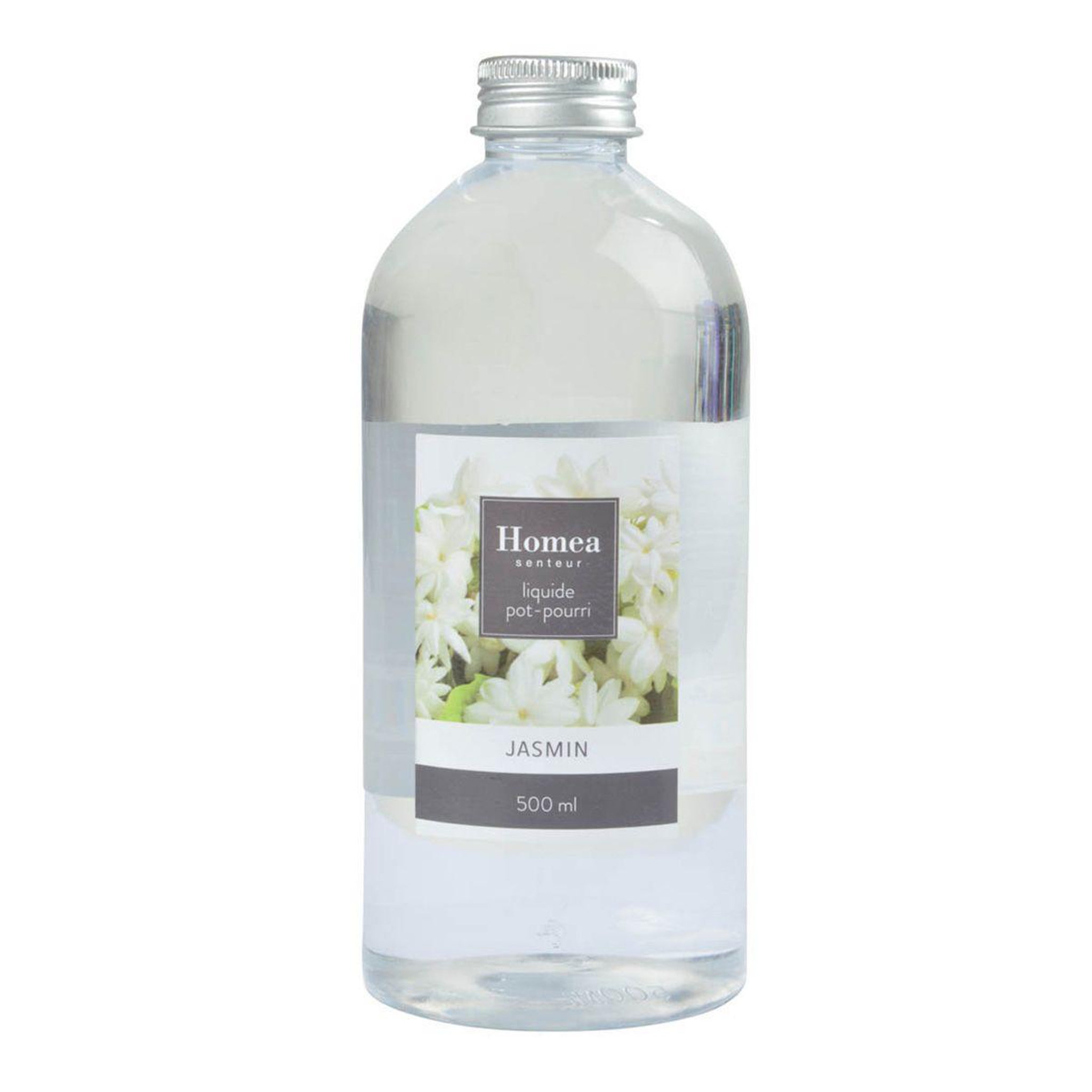 Voir la diapositive 1 : HOMEA Liquide pot pourri  essentiel ii  500ml jasmin
