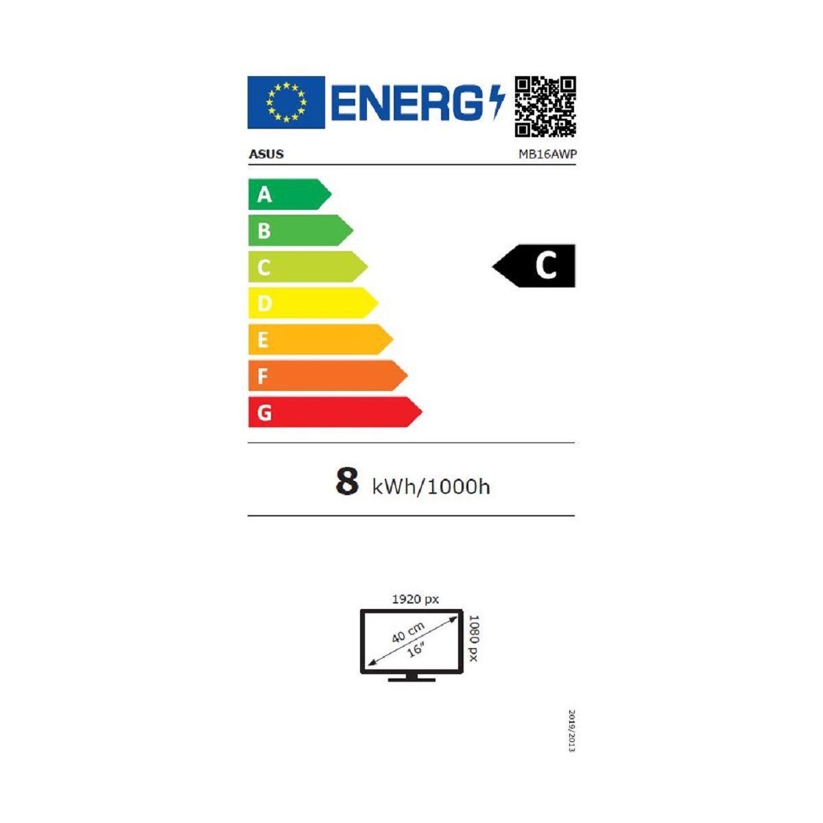 ASUS Ecran pc portable Zenscreen MB16AWP