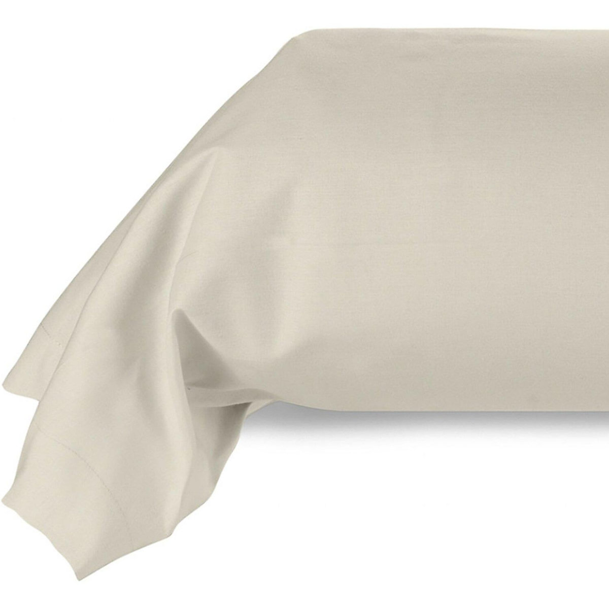 Home collection Taie de traversin 100% coton 57fils