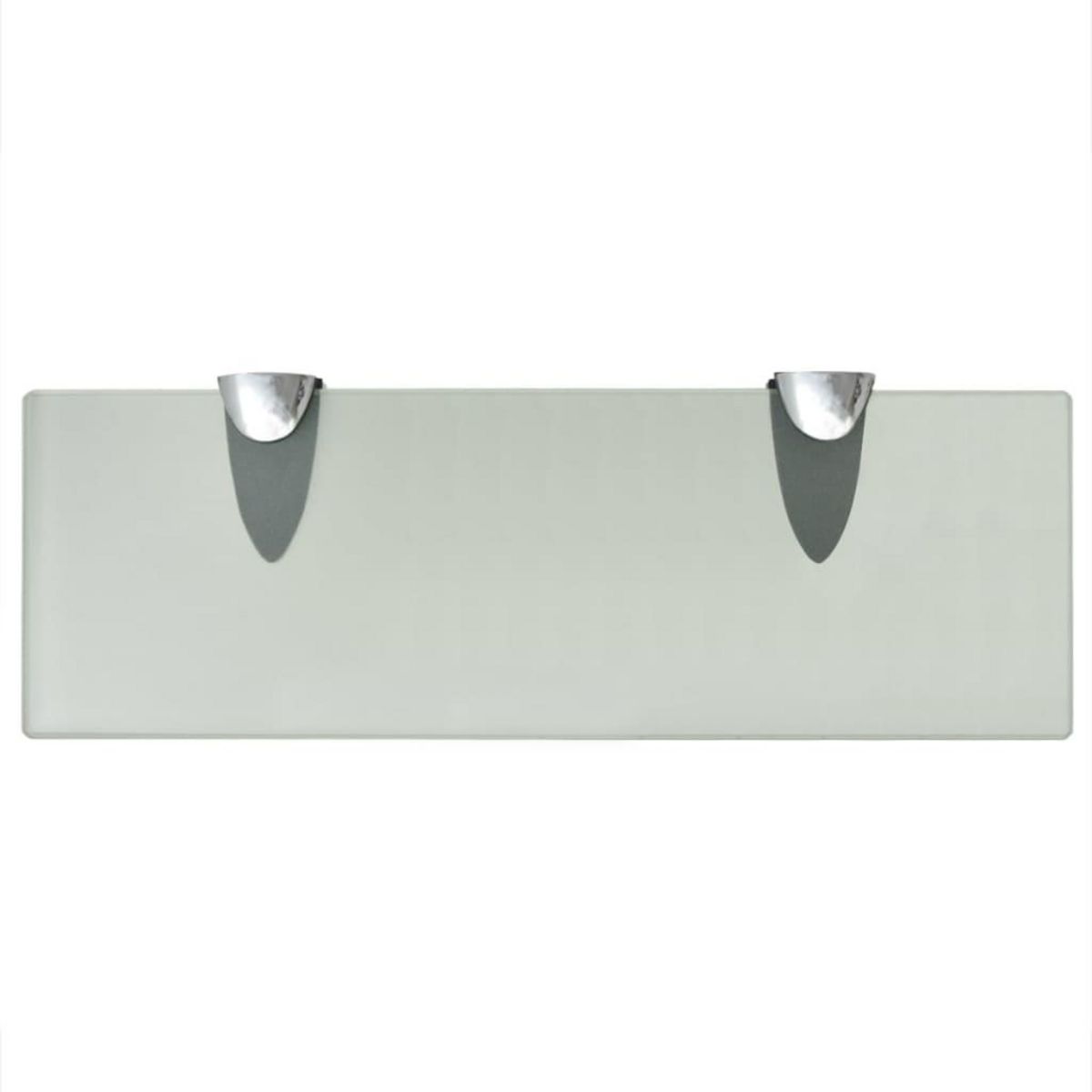 VIDAXL Etageres murales 2 pcs Verre 30 x 10 cm 8 mm