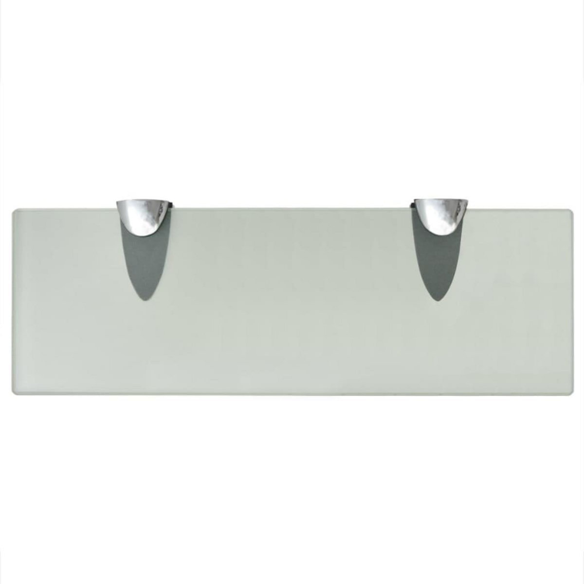 VIDAXL Etageres murales 2 pcs Verre 30 x 10 cm 8 mm