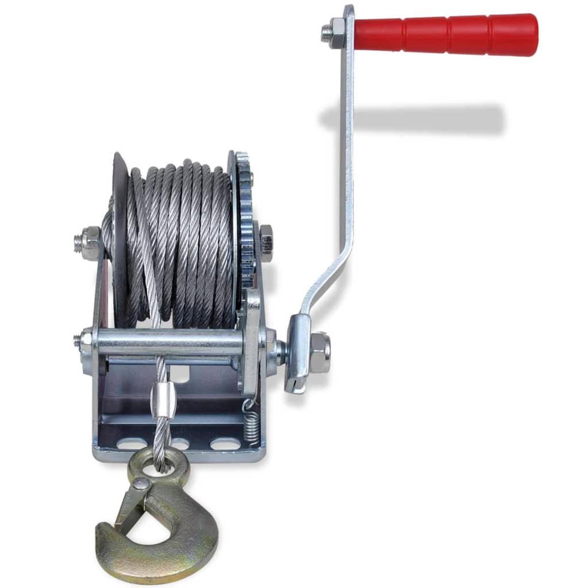 Voir la diapositive 2 : VIDAXL Treuil a main 360 kg