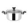Voir la diapositive 1 : ACTUEL Marmite induction inox 24 cm  - 4 litres