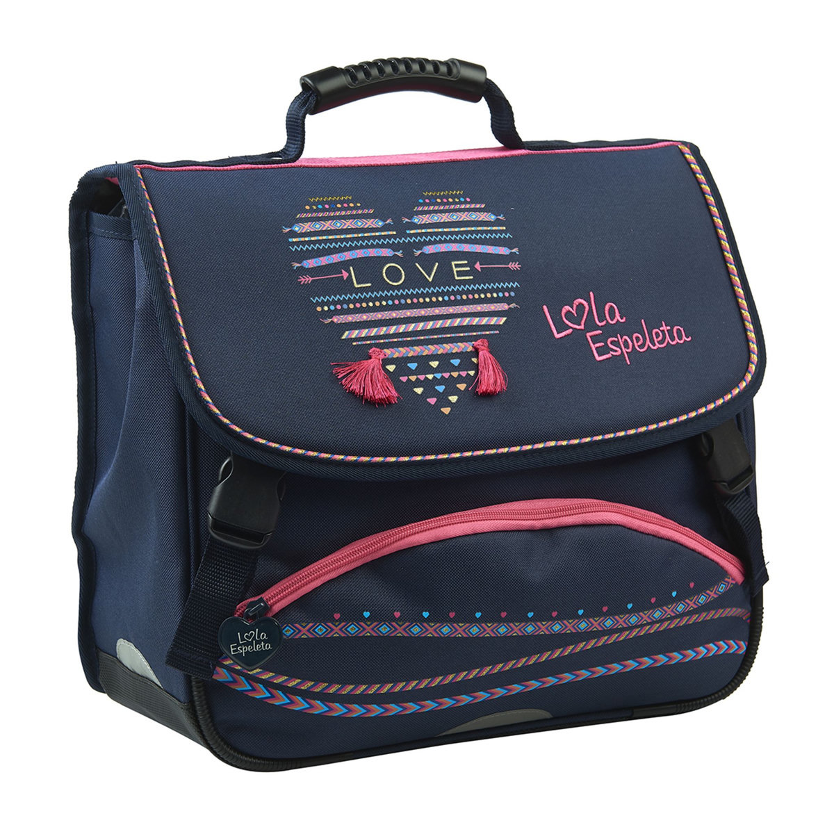 LOLA ESPELETA Cartable 38 cm CP/CE1/CE2 gris